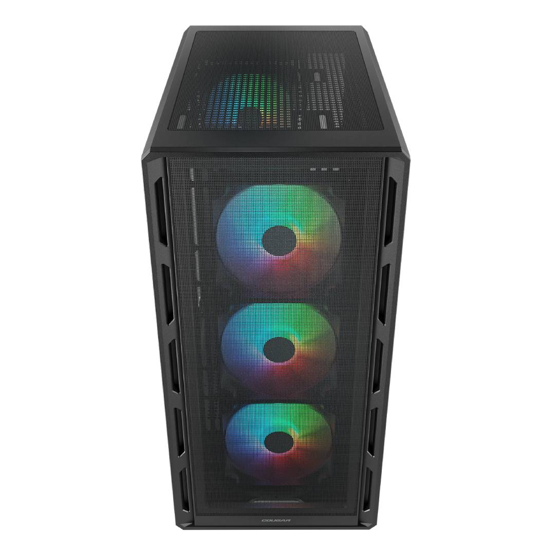Gabinete Cougar Airface Pure RGB Negro (3 front, 1 back fan)