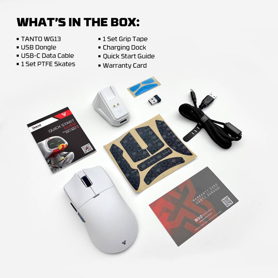 Mouse Fantech WG13 TANTO White
