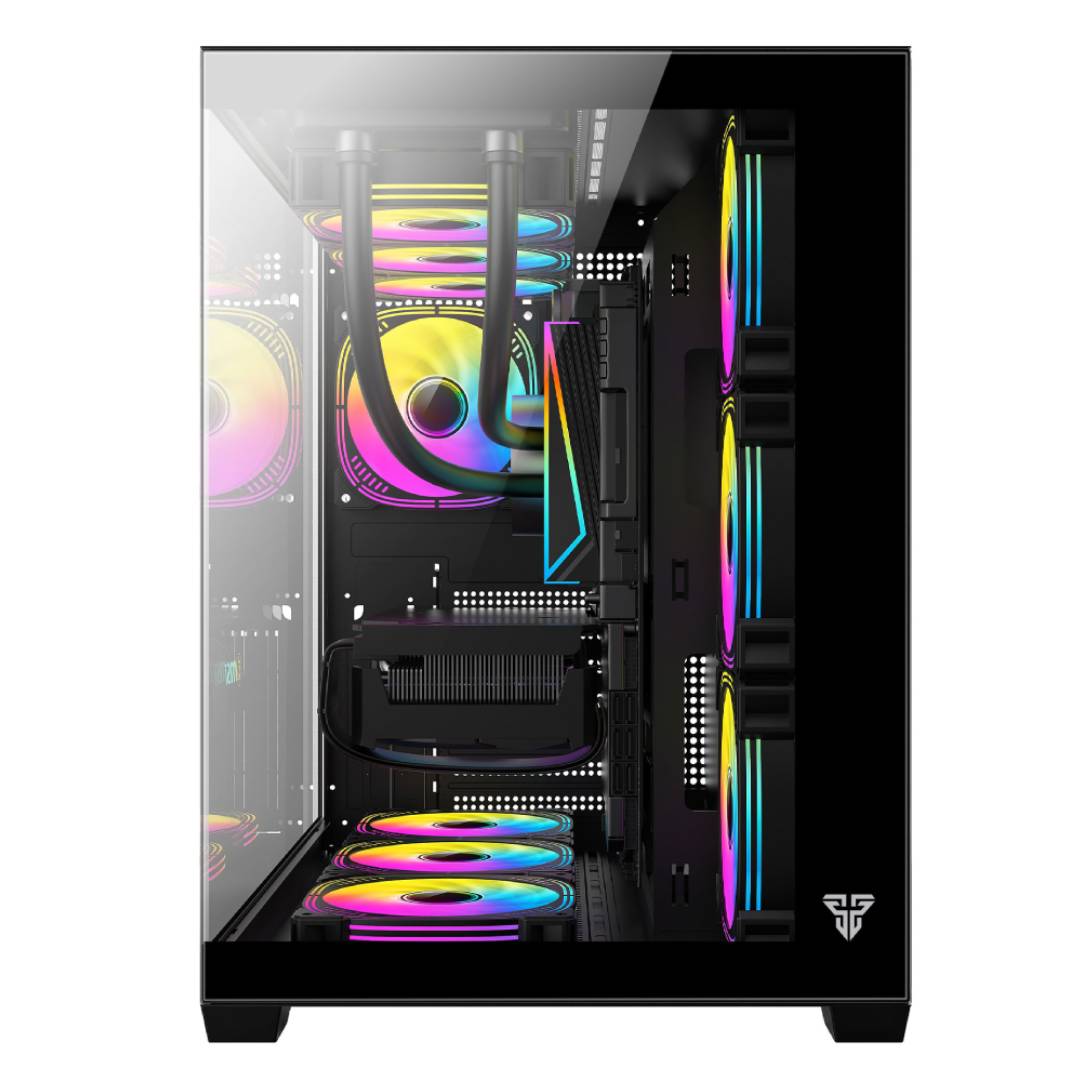 Gabinete Fantech CG85 LUMINA RGB Black