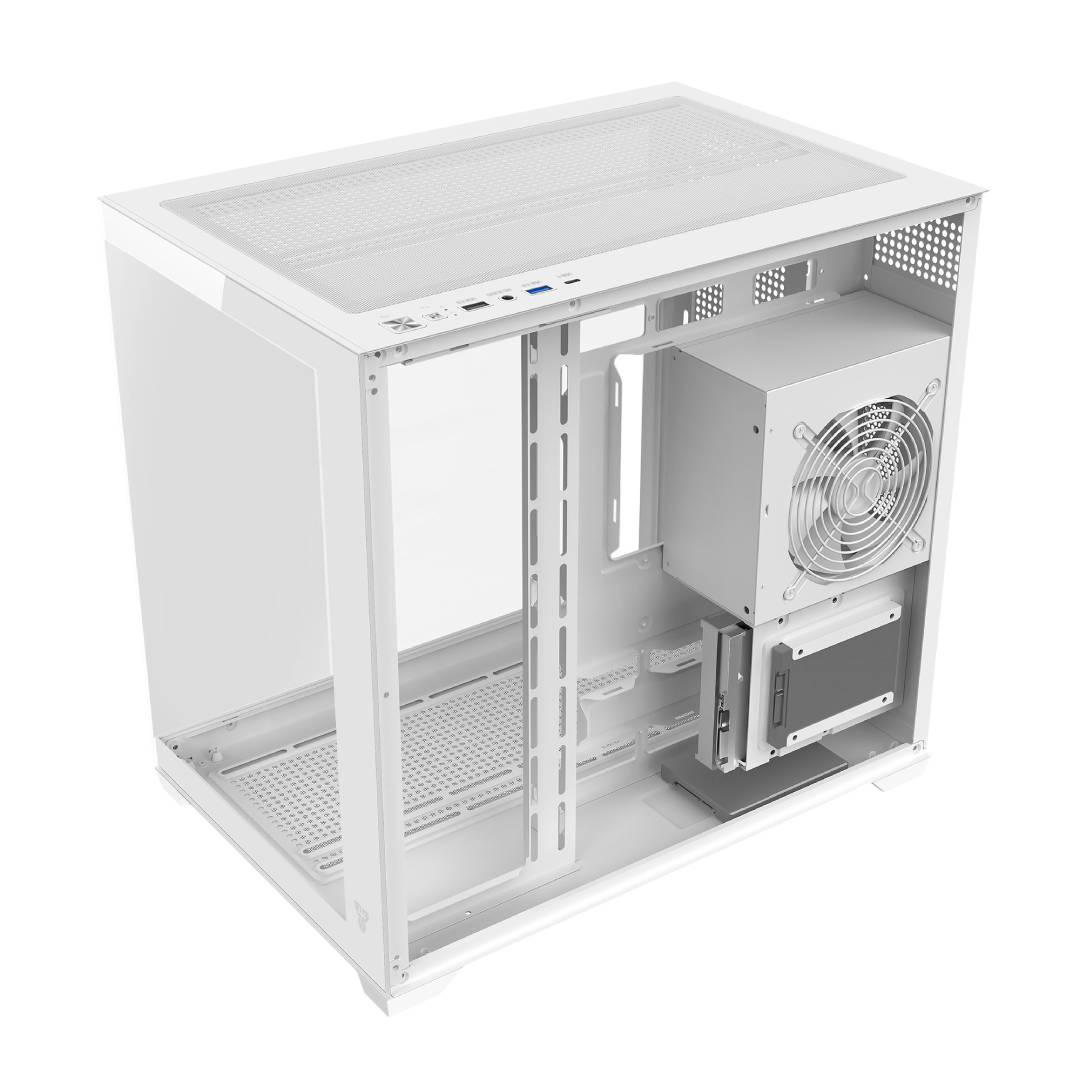 Gabinete Fantech CG85 LUMINA RGB White