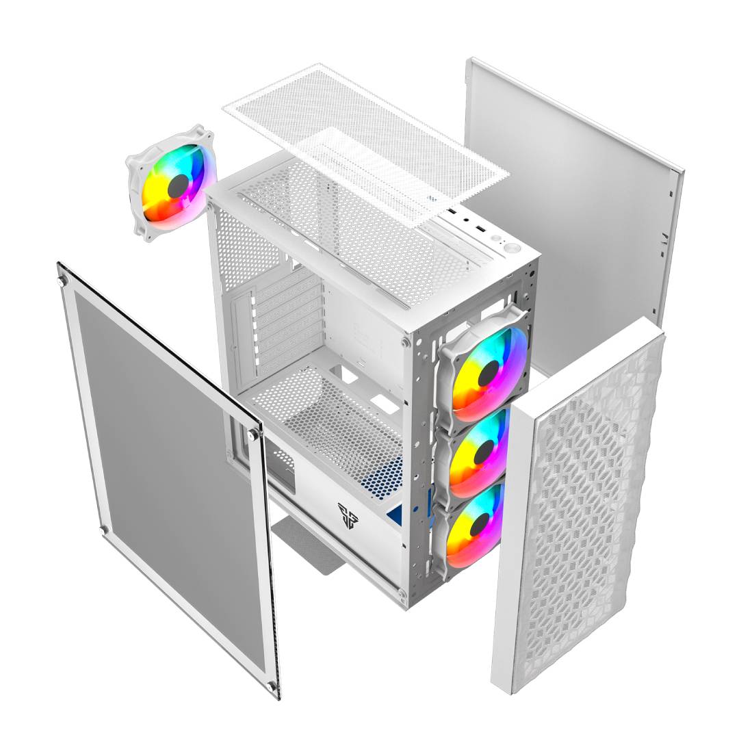 Gabinete Fantech CG83 AERO FRGB Space Edition