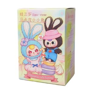 Figura Baby Three Macaron Cute Bunny Original, Blind Box