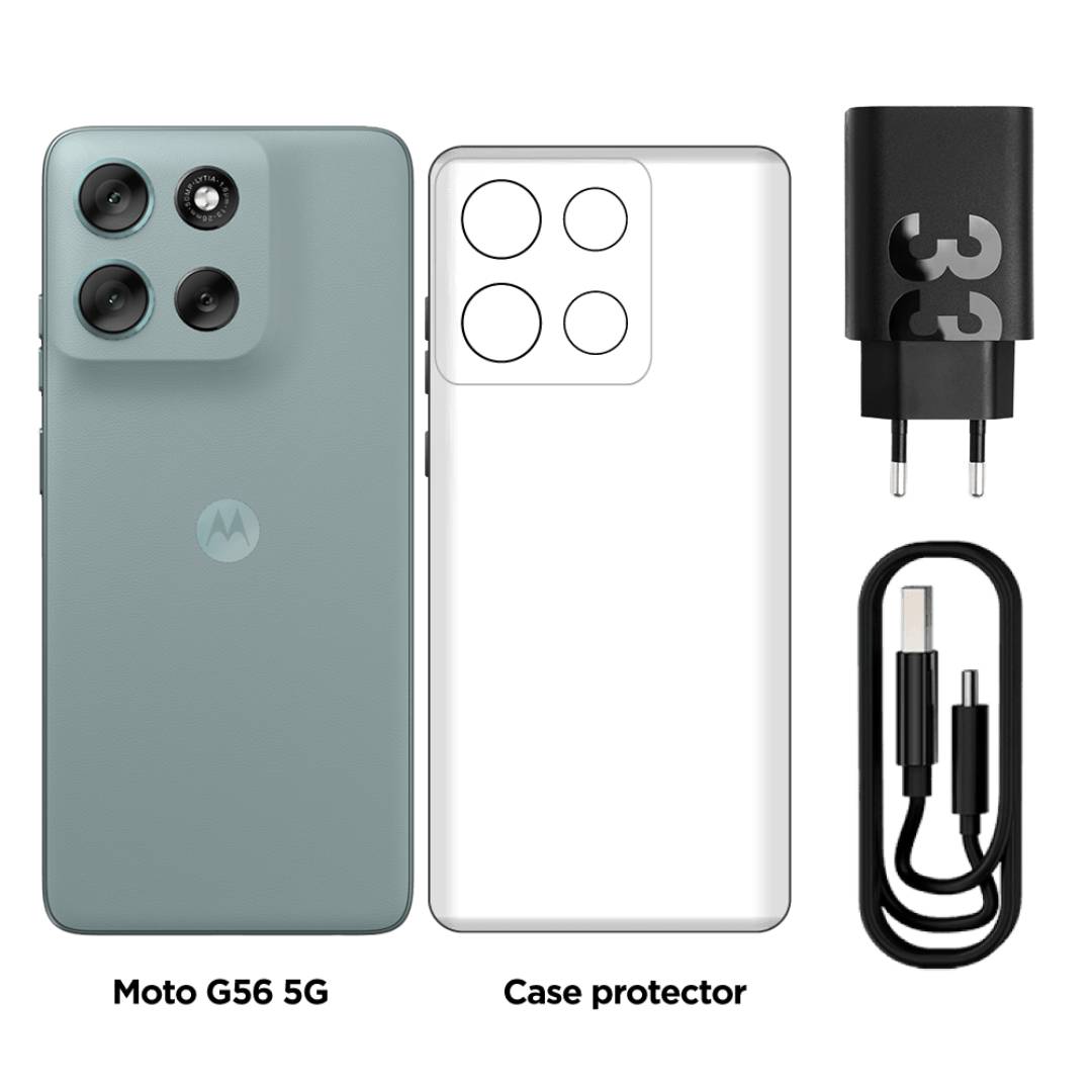 Celular Motorola Moto G56 8+256GB Gris