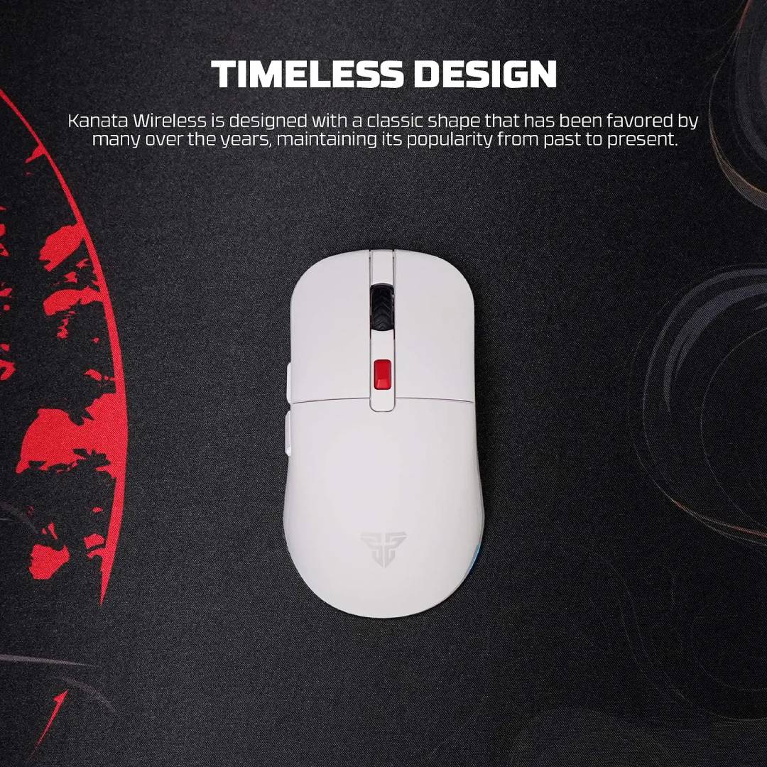 Mouse Fantech WG9 Kanata Wireless Blanco