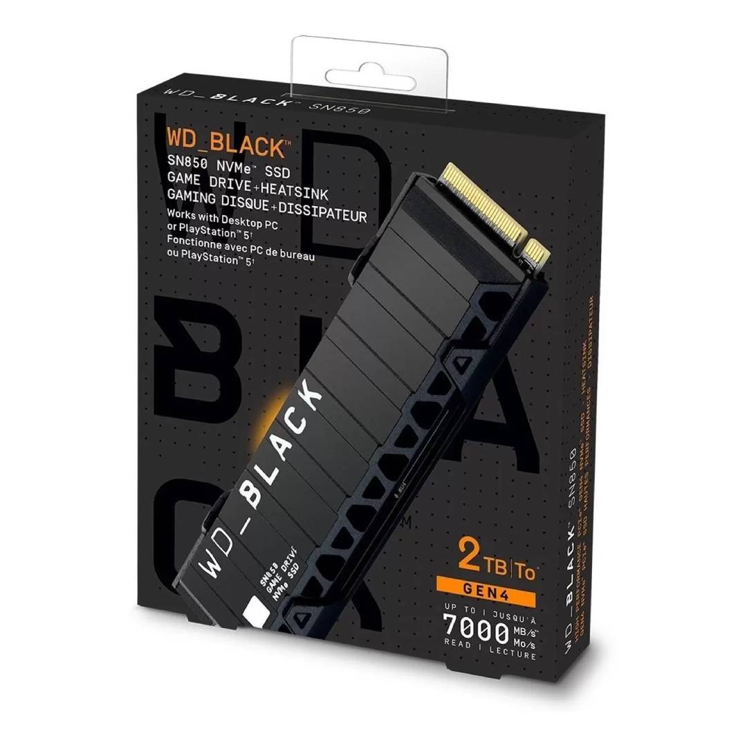 SSD Western Digital WD Black SN850x 1TB M.2 NVMe PCIe Gen4