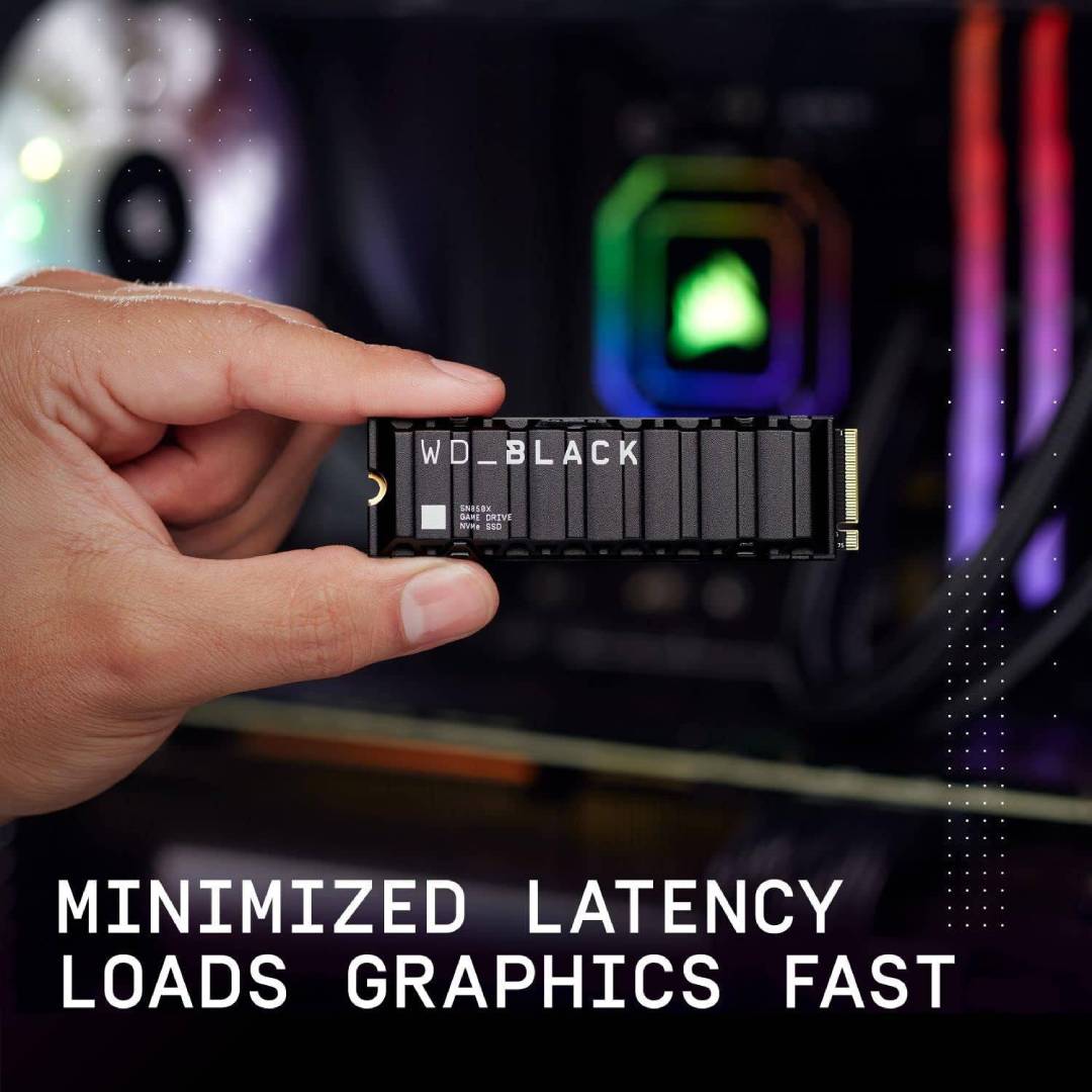 SSD Western Digital WD Black SN850x 1TB M.2 NVMe PCIe Gen4