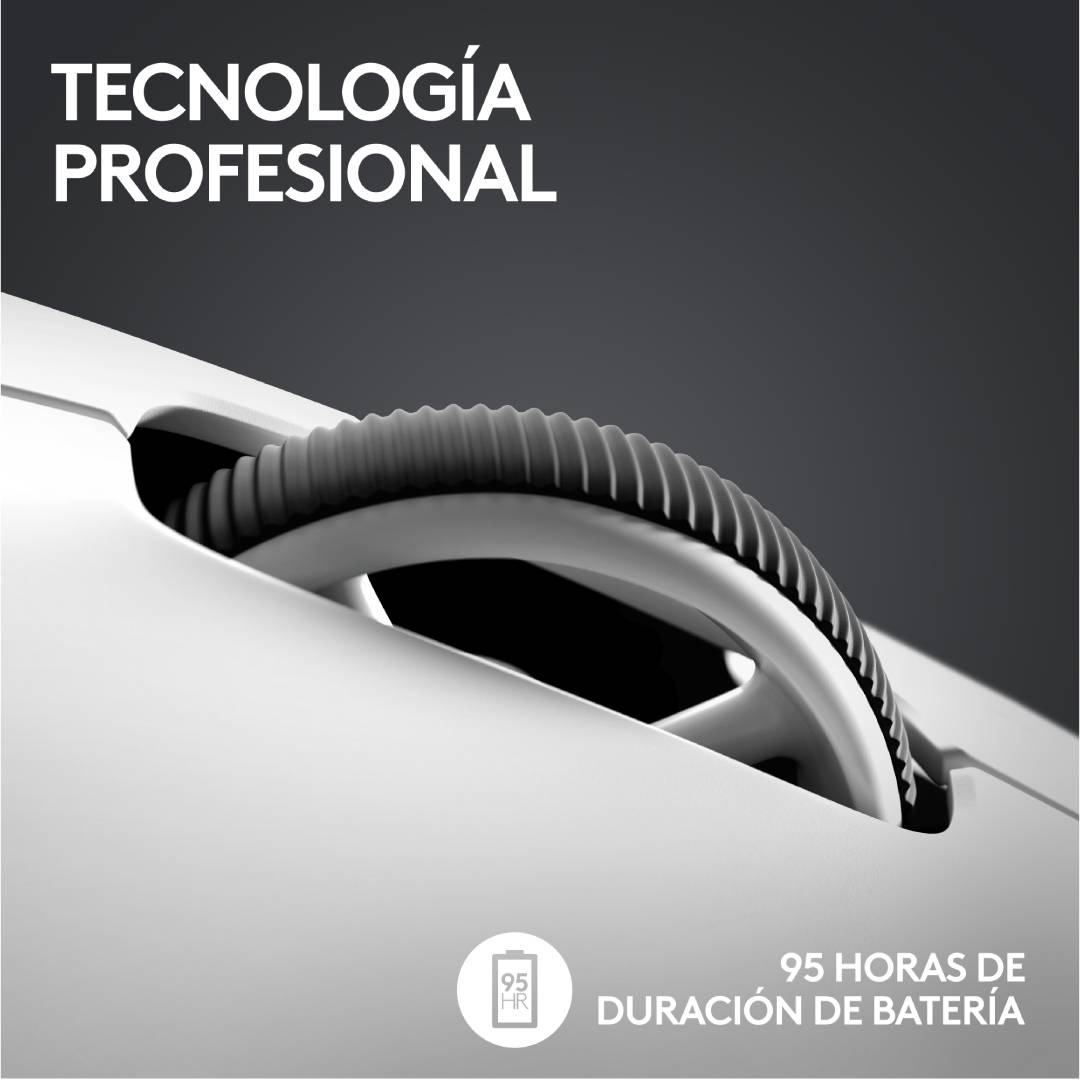 Mouse Gamer Logitech Pro X Superlight 2 Lightspeed Blanco