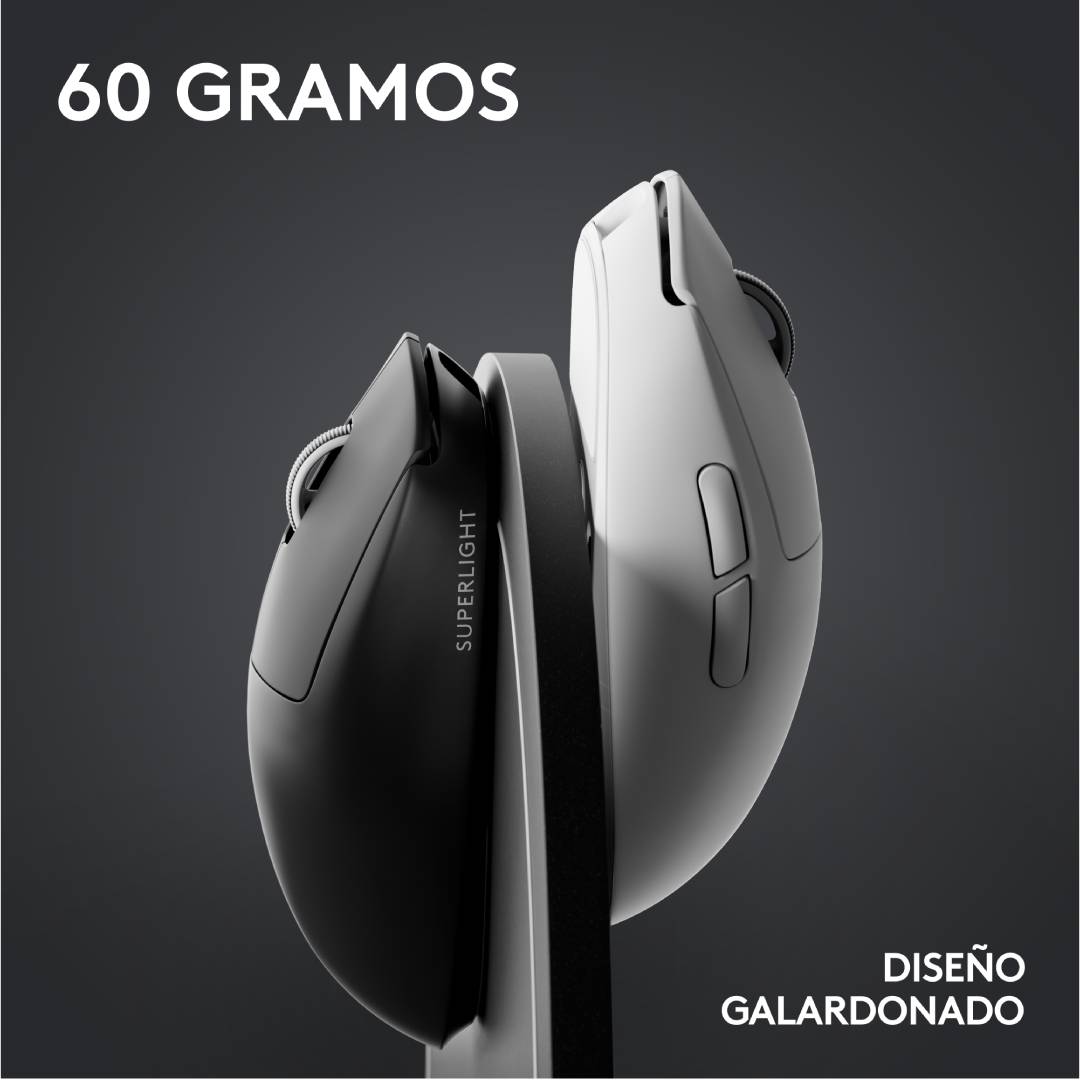 Mouse Gamer Logitech Pro X Superlight 2 Lightspeed Blanco