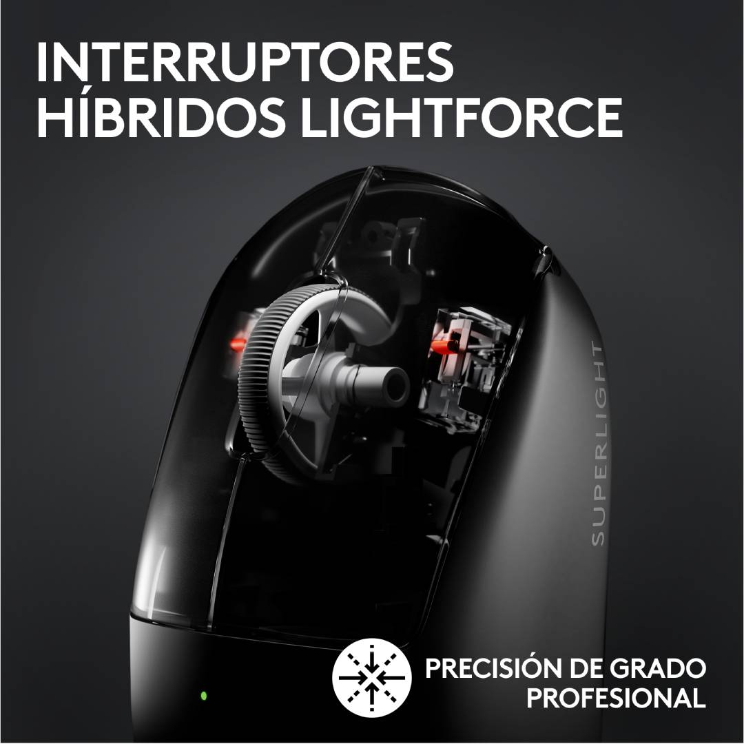 Mouse Gamer Logitech Pro X Superlight 2 Lightspeed Blanco