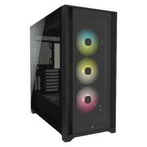 Gabinete Corsair iCUE 5000X RGB Negro