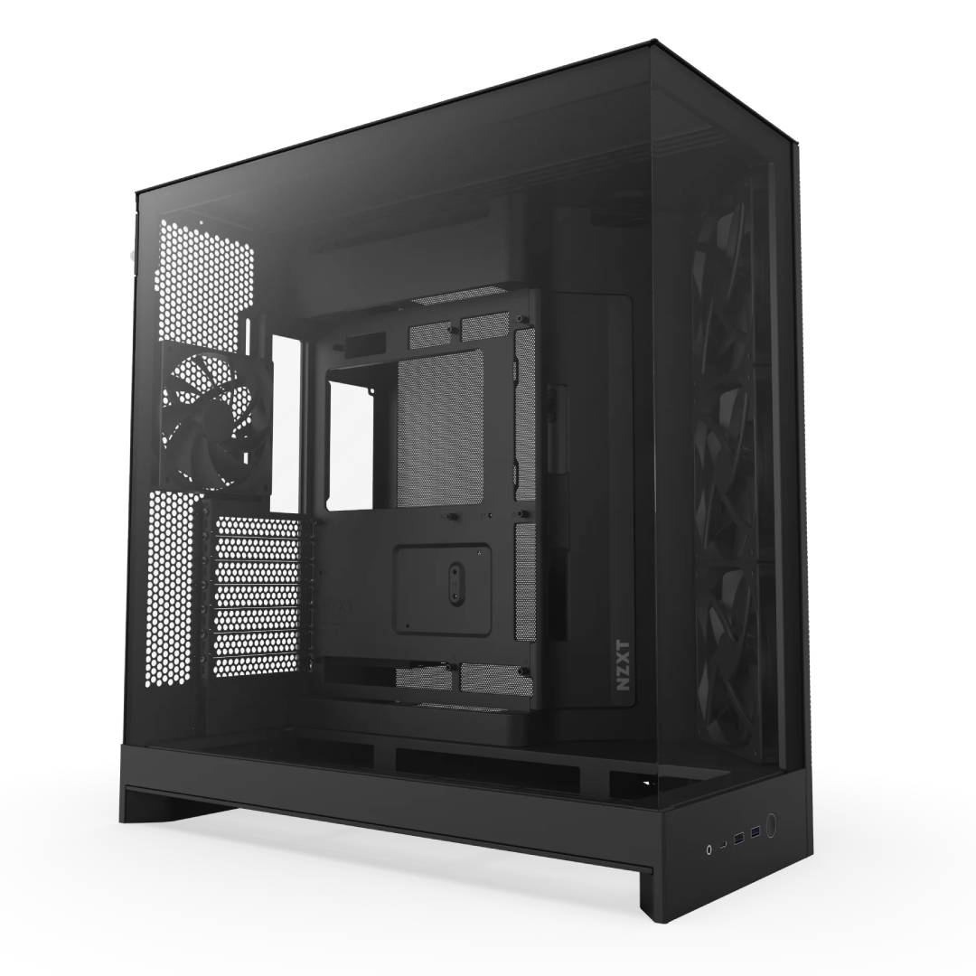 Gabinete NZXT H9 Flow (2025) Dual-Chamber Mid-Tower Black