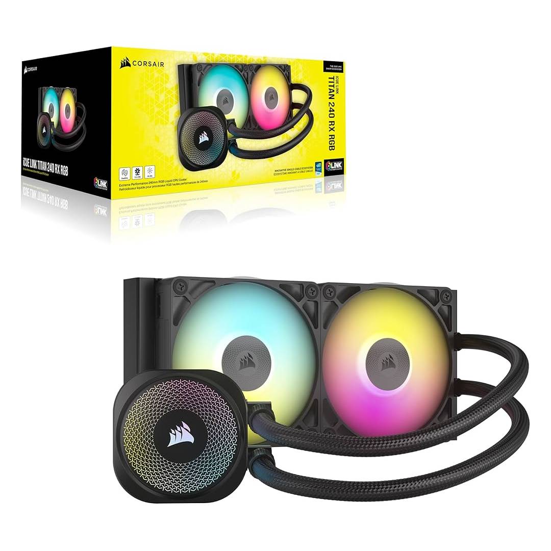 Refrigeracion Liquida Corsair iCUE Link Titan 240 RX RGB