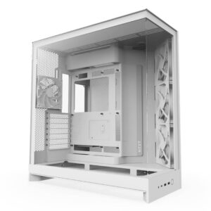 Gabinete NZXT H9 Flow (2025) Dual-Chamber Mid-Tower White