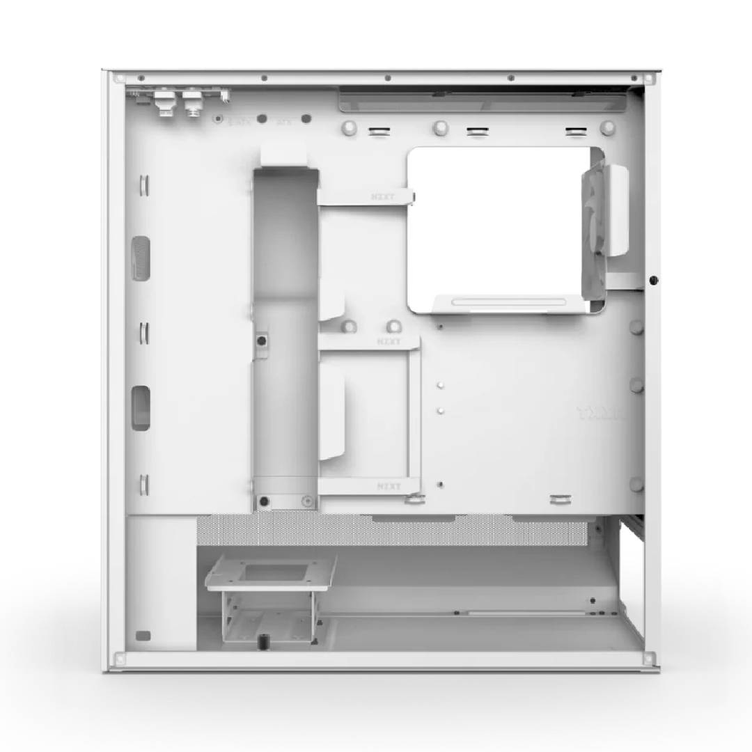Gabinete NZXT H5 Flow (2024) Compact Mid-Tower ATX White