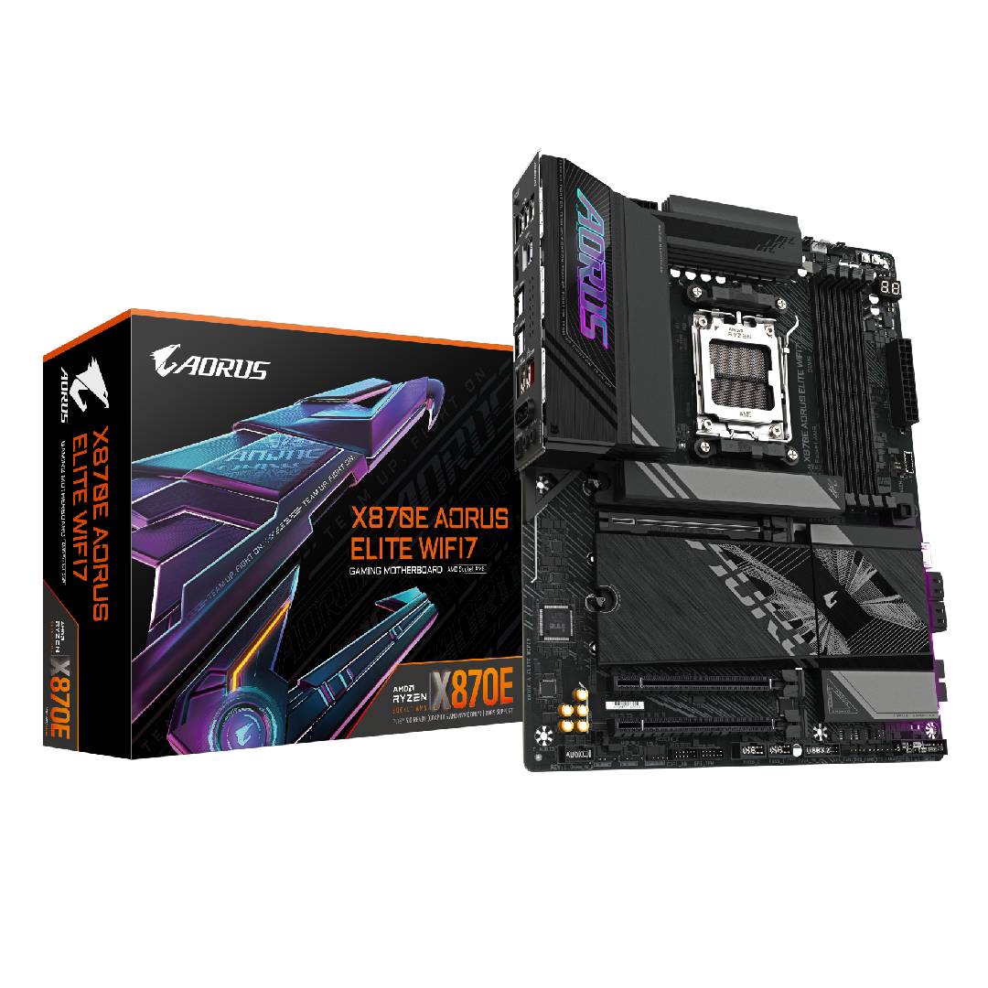 Placa Madre Gigabyte X870E AORUS Elite Wi-Fi7, AM5, DDR5