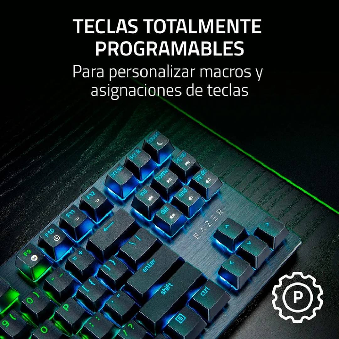 Teclado Gamer Razer Huntsman V3 X Tenkeyless Optical