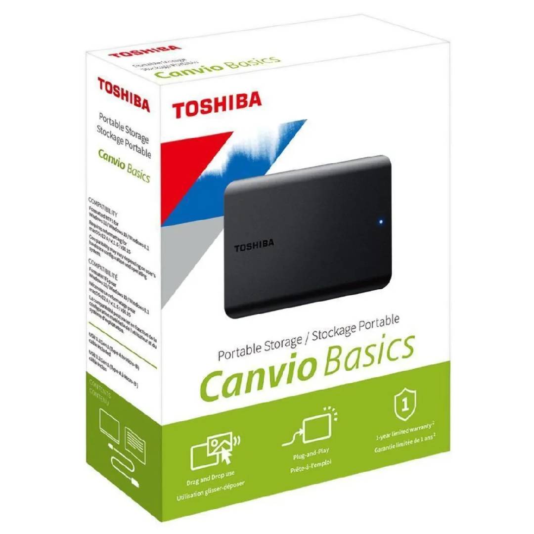 Disco Duro Externo Toshiba Canvio Basics 2 TB