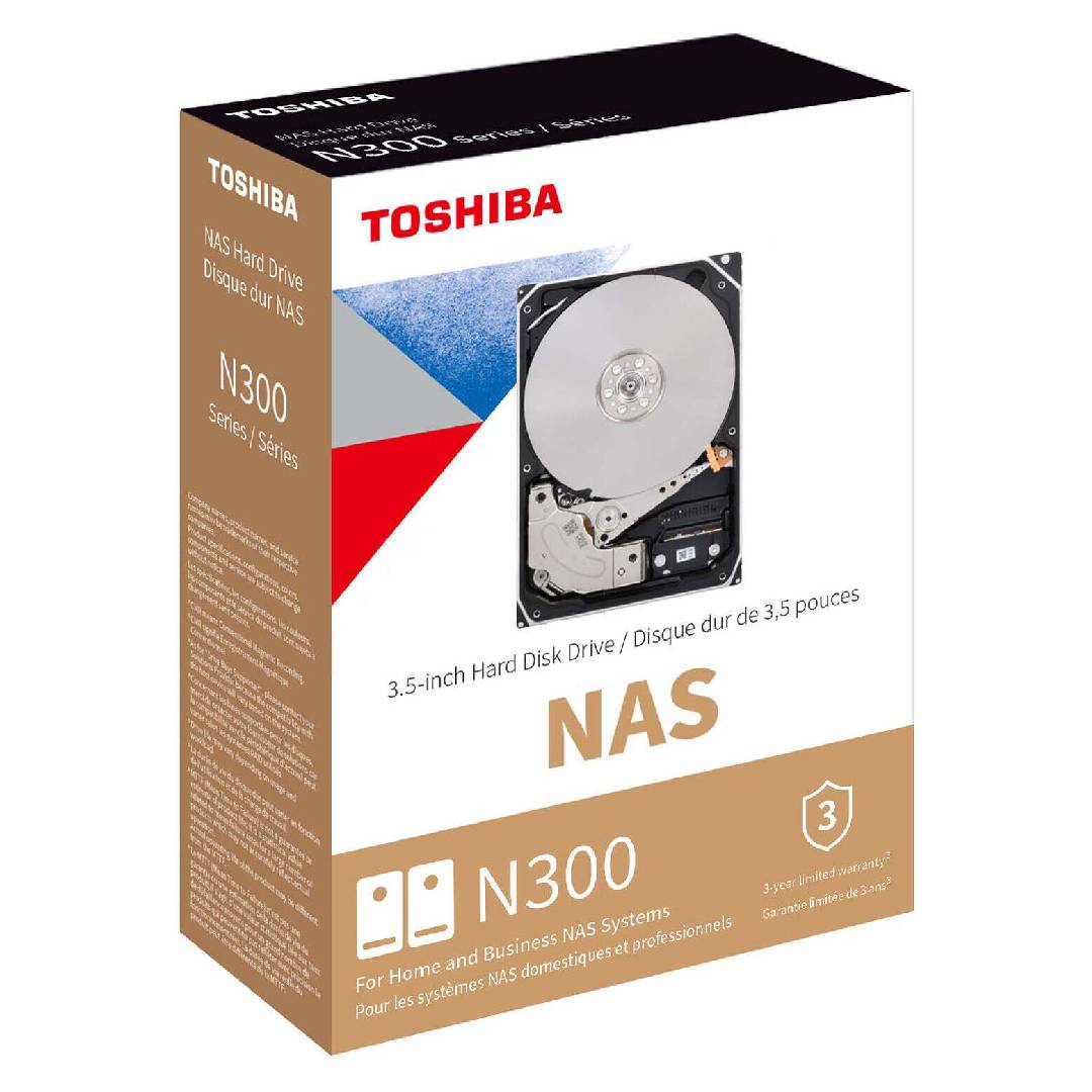 Disco Duro Interno Toshiba N300 para NAS 4TB