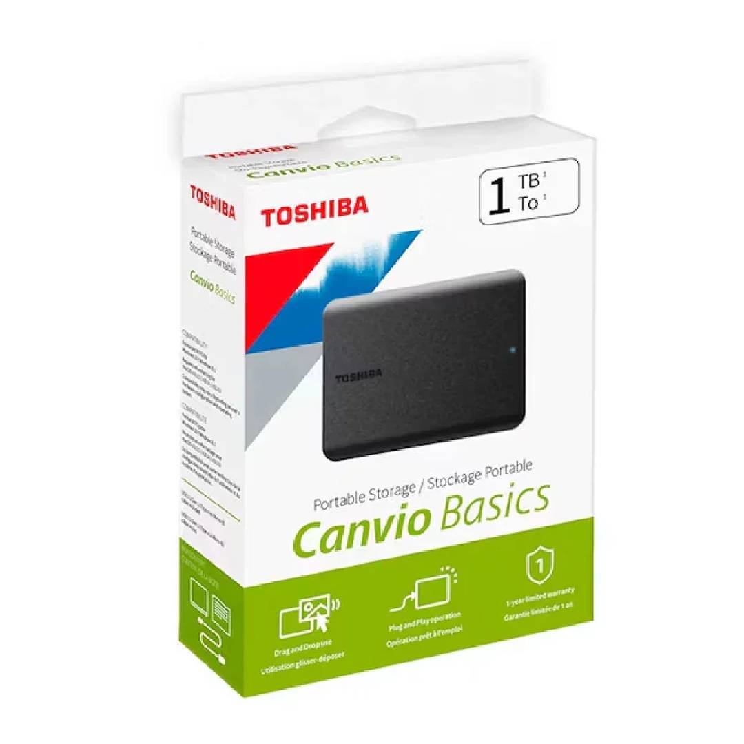 Disco Duro Externo Toshiba Canvio Basics 1 TB