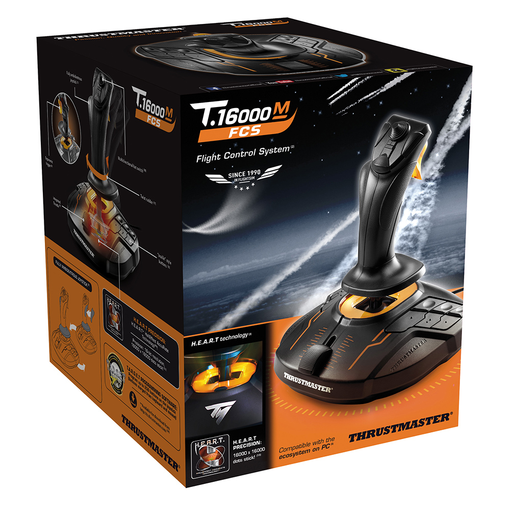 (PREVENTA) Simulador de Vuelo Thrustmaster T16000M FCS