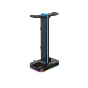 OPEN BOX Soporte Stand Base Audífonos Gamer Luces RGB USB