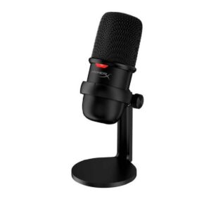 OPEN BOX Microfono HyperX Solocast Negro USB Podcast Stream