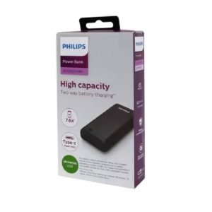 Power Bank Philips 20000 mah Negro