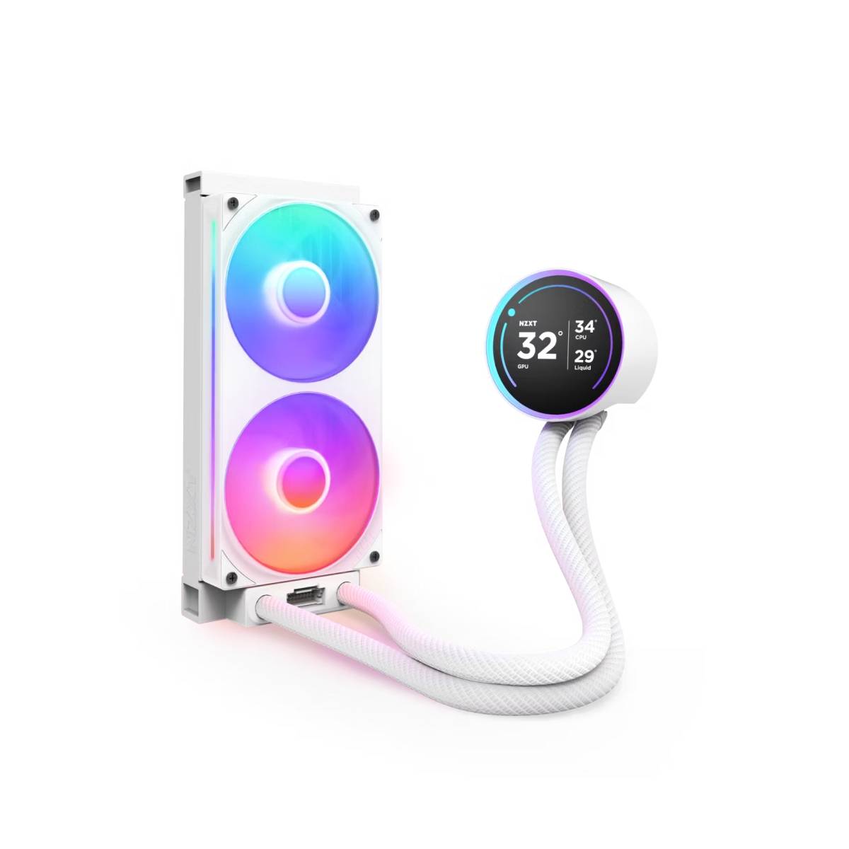 Refrigeración Líquida NZXT Kraken Elite 240 RGB V2 White