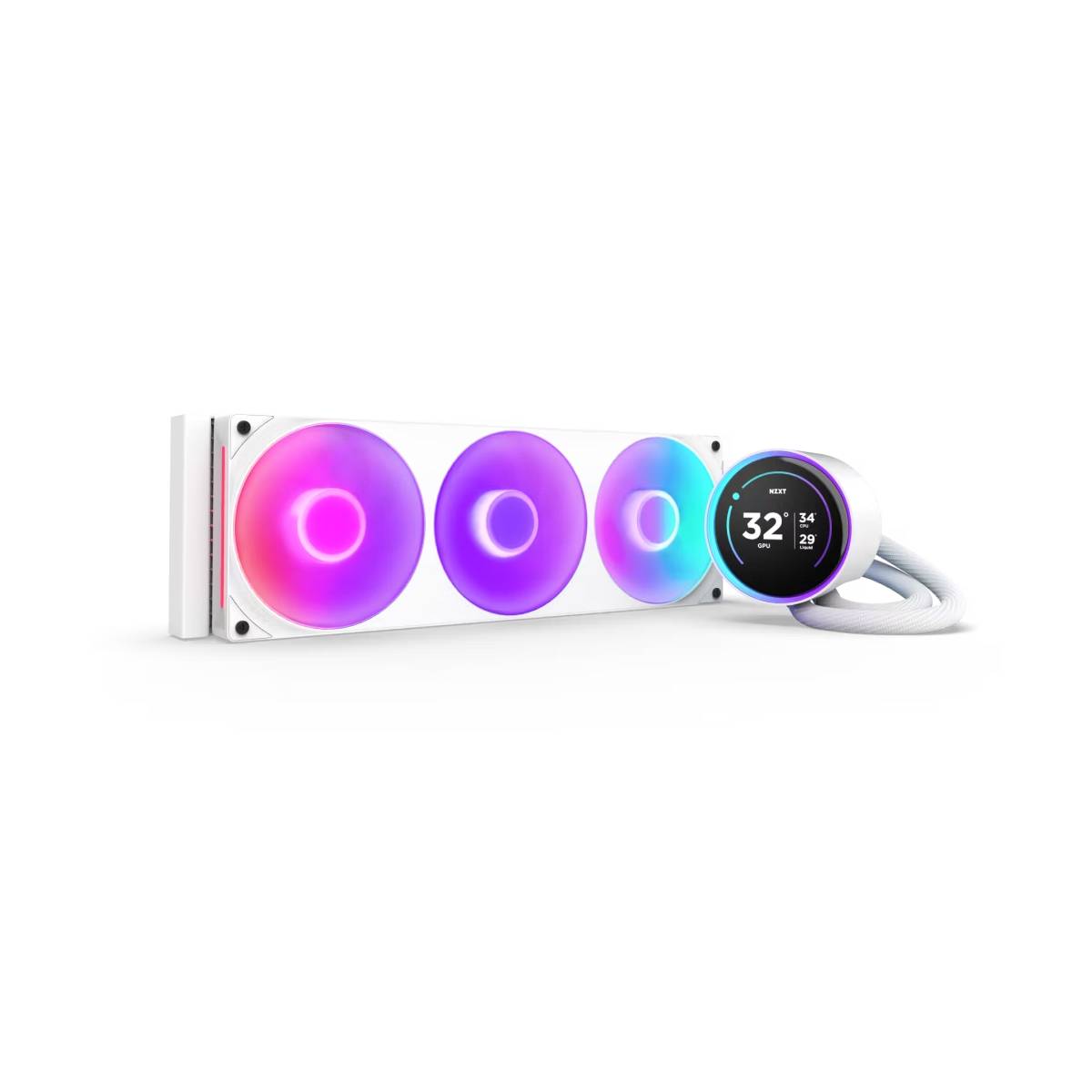 Refrigeración Líquida NZXT Kraken Elite 360 RGB V2 White