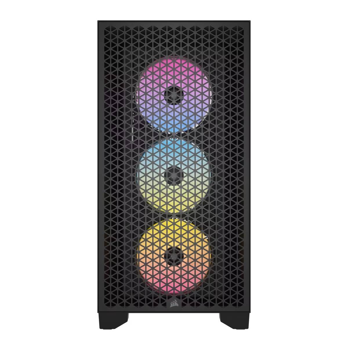 Gabinete Corsair 3000D RGB Airflow Vidrio Negro