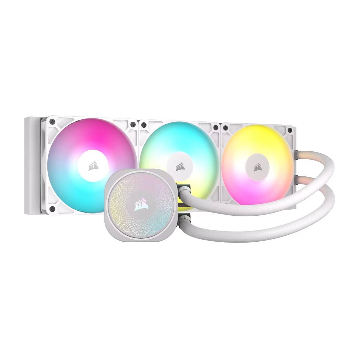 Refrigeración Líquida Corsair NAUTILUS 360 RS ARGB, blanco