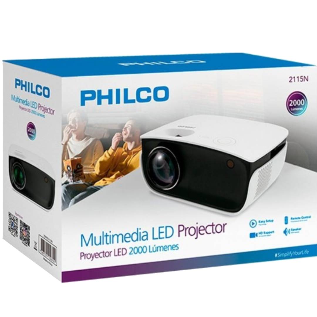 OPEN BOX Proyector Philco 2115N 2000 Lumenes