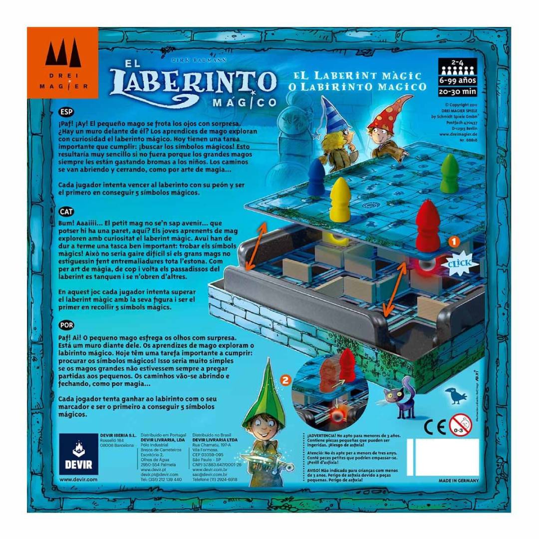Juego de Mesa Laberinto Magico