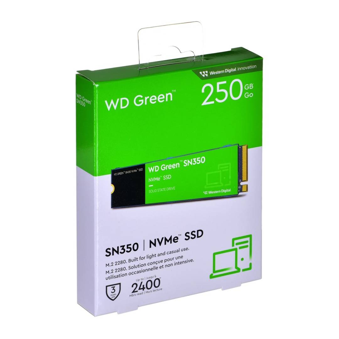 SSD Western Digital WD Green SN350 250GB M.2 NVMe