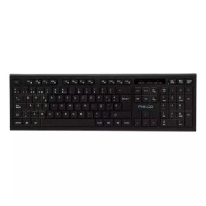 Teclado Inalambrico Standard Philco W601N Negro