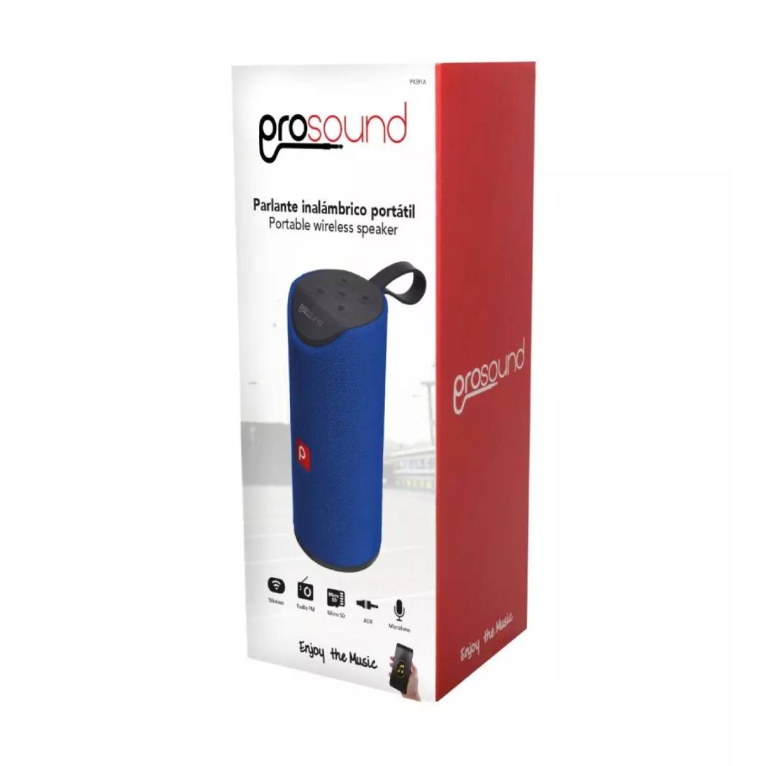 Parlante Bluetooth Prosound P391 Azul