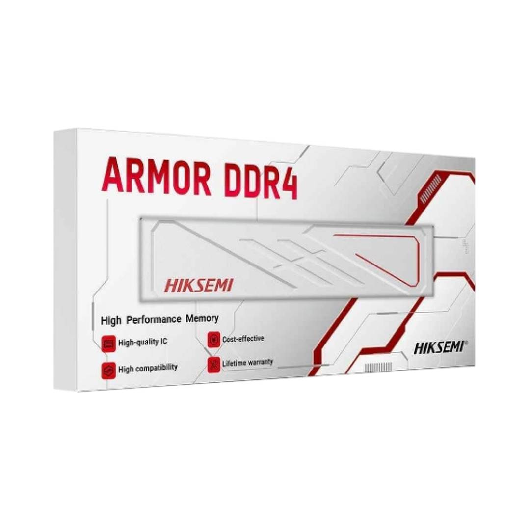 Memoria RAM Hiksemi Armor White 8GB 3200MHz DDR4