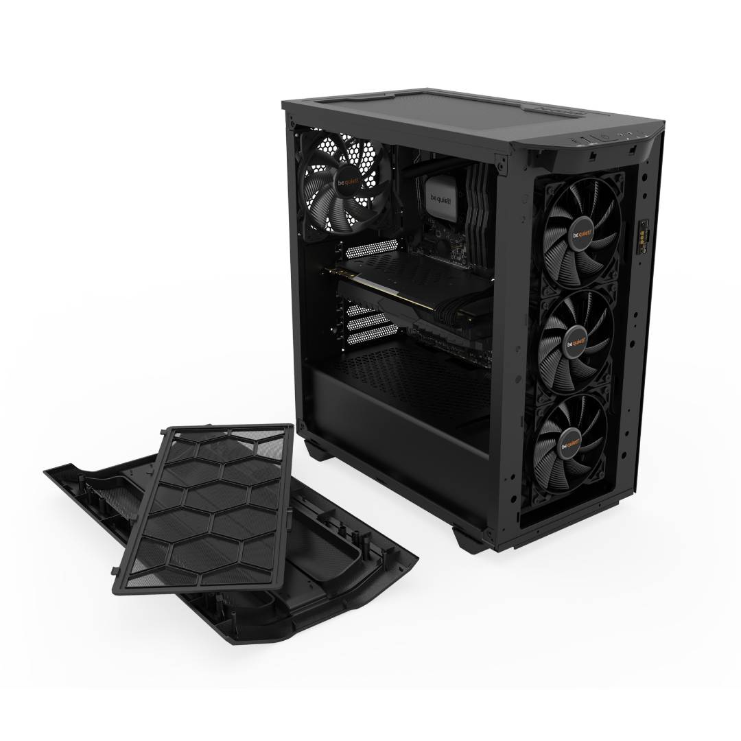 Gabinete be quiet! PURE BASE 500DX Black