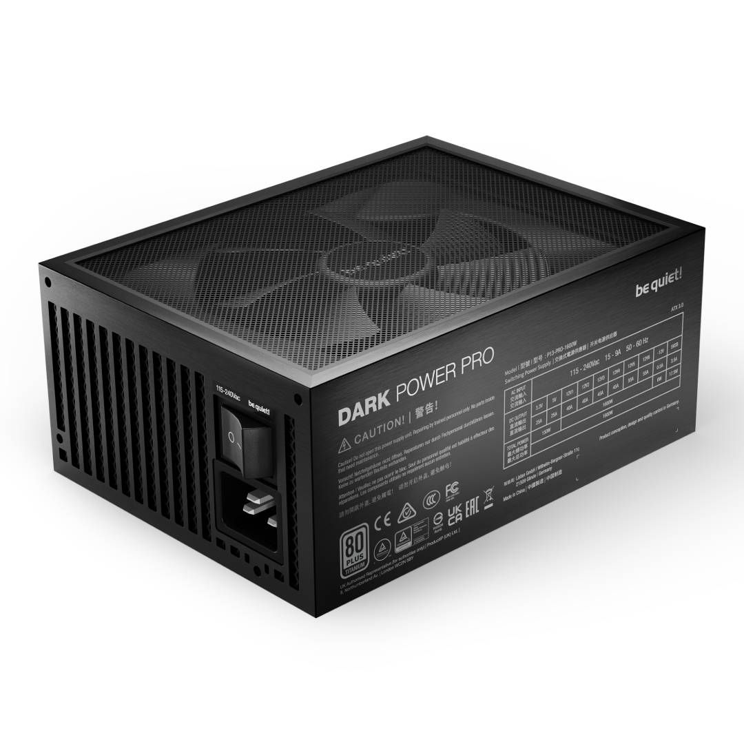 Fuente de Poder be quiet! DARK POWER PRO 13 1600W TITANIUM