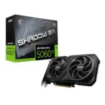 Tarjeta de Video MSI RTX 5060 Ti 16GB Shadow 2X OC PLUS