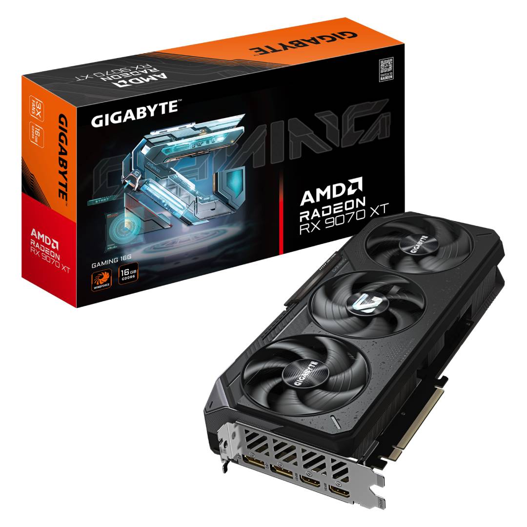 Tarjeta Grafica Gigabyte Radeon RX 9070 XT Gaming 16GB GDDR6