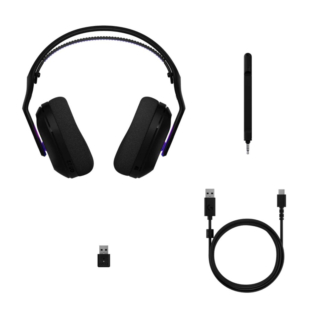Audifonos Gamer Logitech G G522 Lightspeed Negro