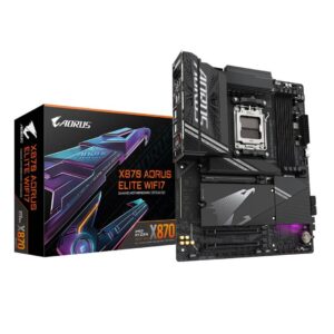 Placa Madre X870 Aorus ELITE WIFI 7, AM5, DDR5, M.2 5.0, ATX