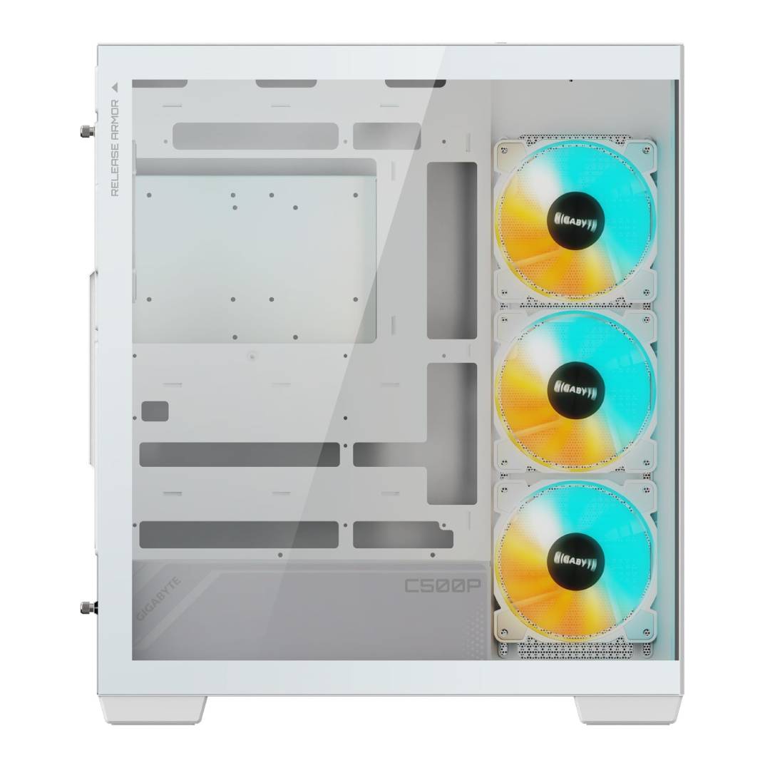 Gabinete Gigabyte C500 Panoramic Vidrio Templado ATX Blanco