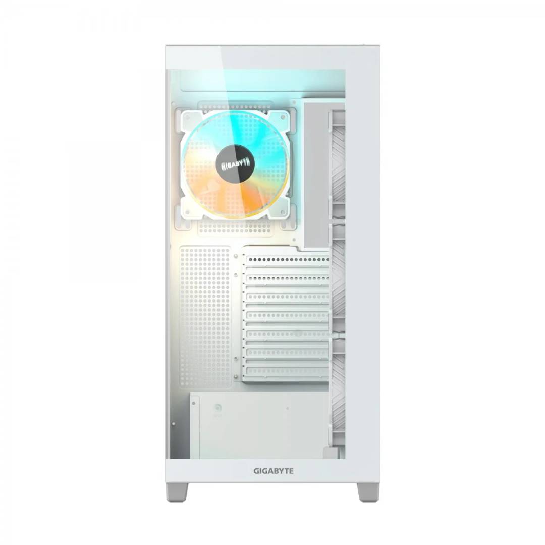 Gabinete Gigabyte C500 Panoramic Vidrio Templado ATX Blanco