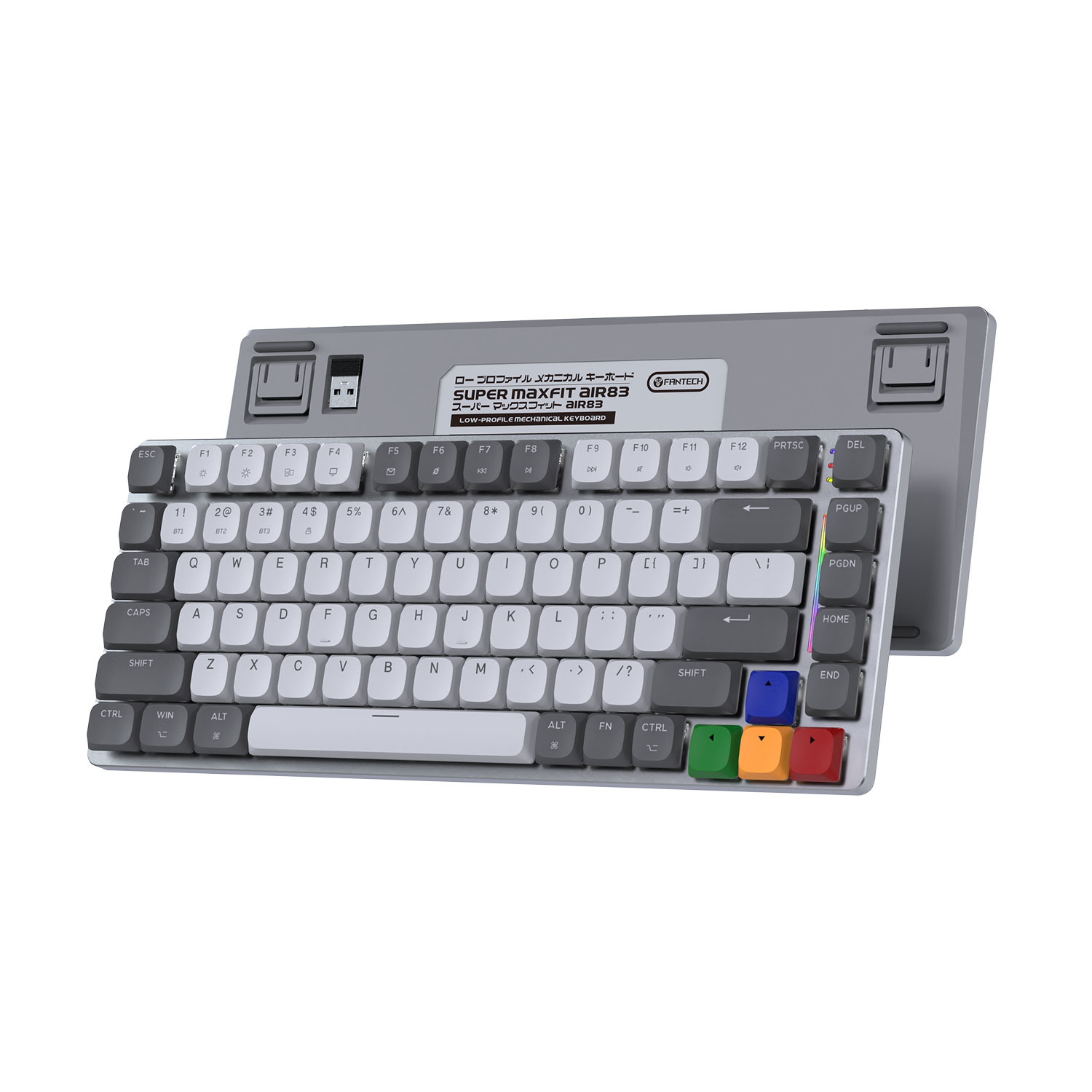 Teclado Fantech MK915 Maxfit Air83 SNES Edition, Sw Brown
