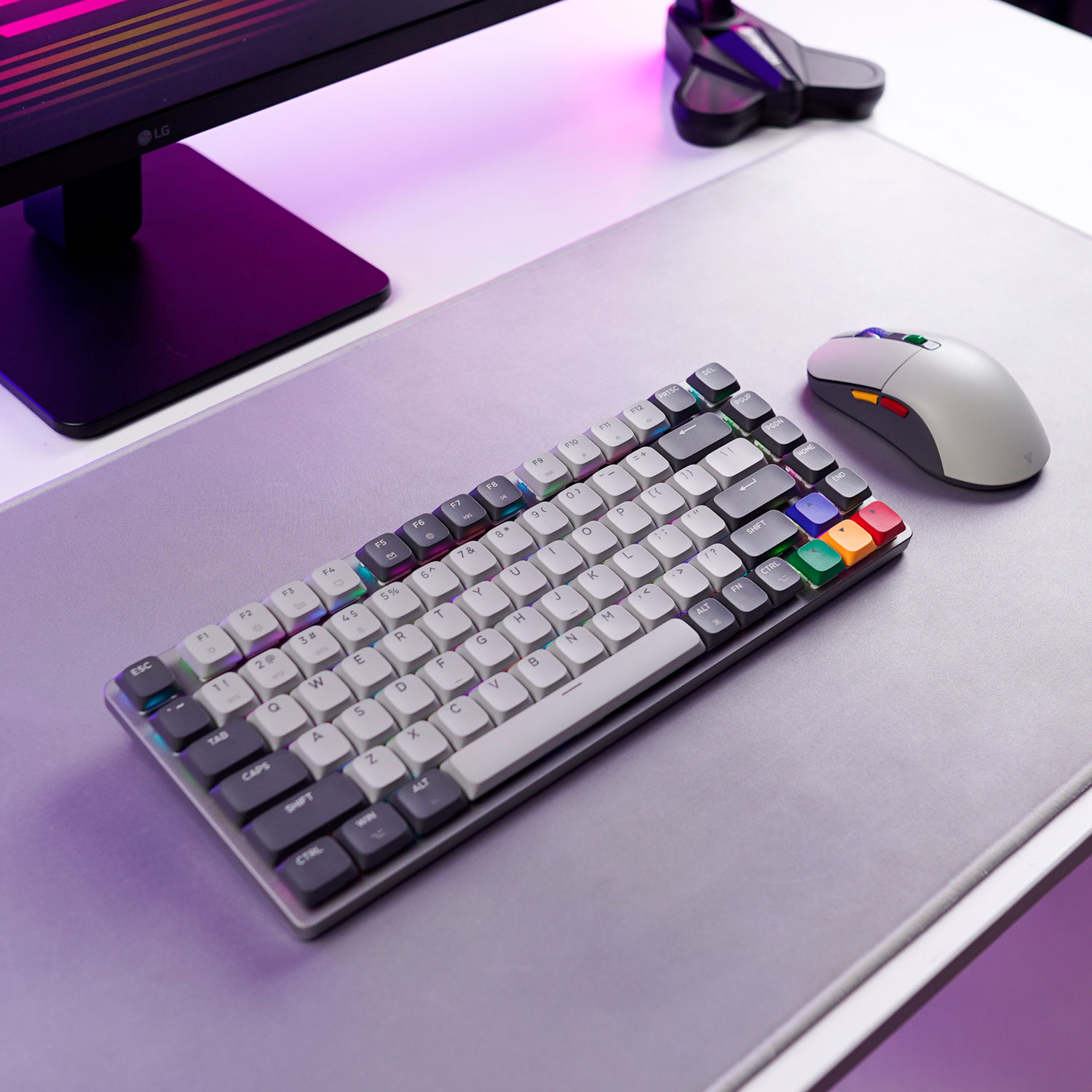 Teclado Fantech MK915 Maxfit Air83 SNES Edition, Sw Brown