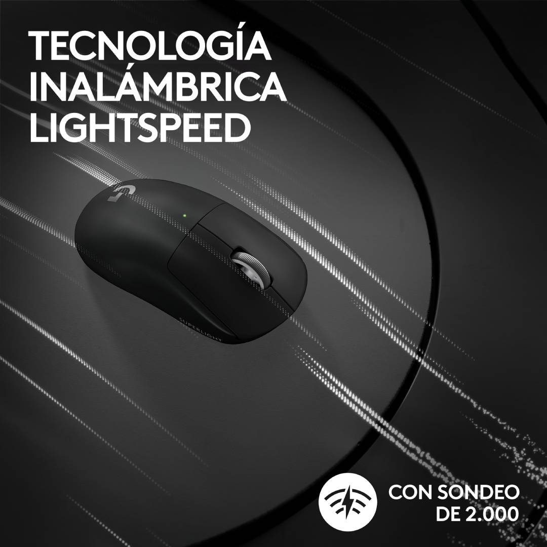 OPEN BOX Mouse Logitech Pro X Superlight 2 Lightspeed Negro