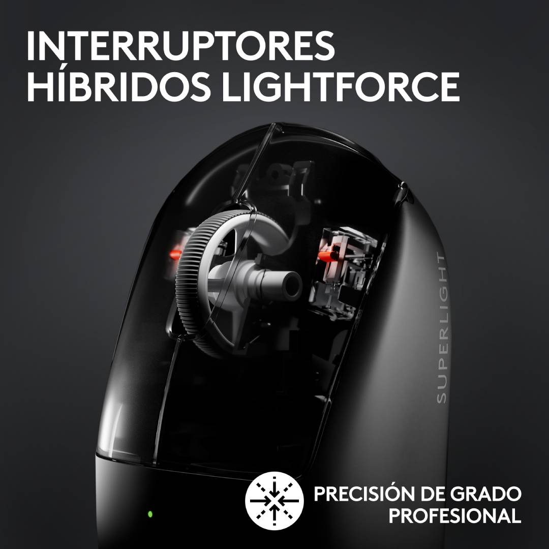 OPEN BOX Mouse Logitech Pro X Superlight 2 Lightspeed Negro