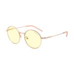 Lentes Gamer Gunnar Ellipse Rose Gold Amber